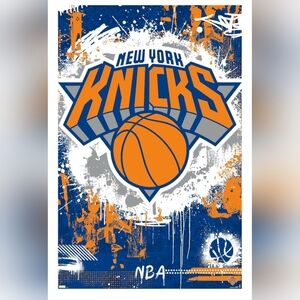Nba Ny Knicks Basketball Wall Poster